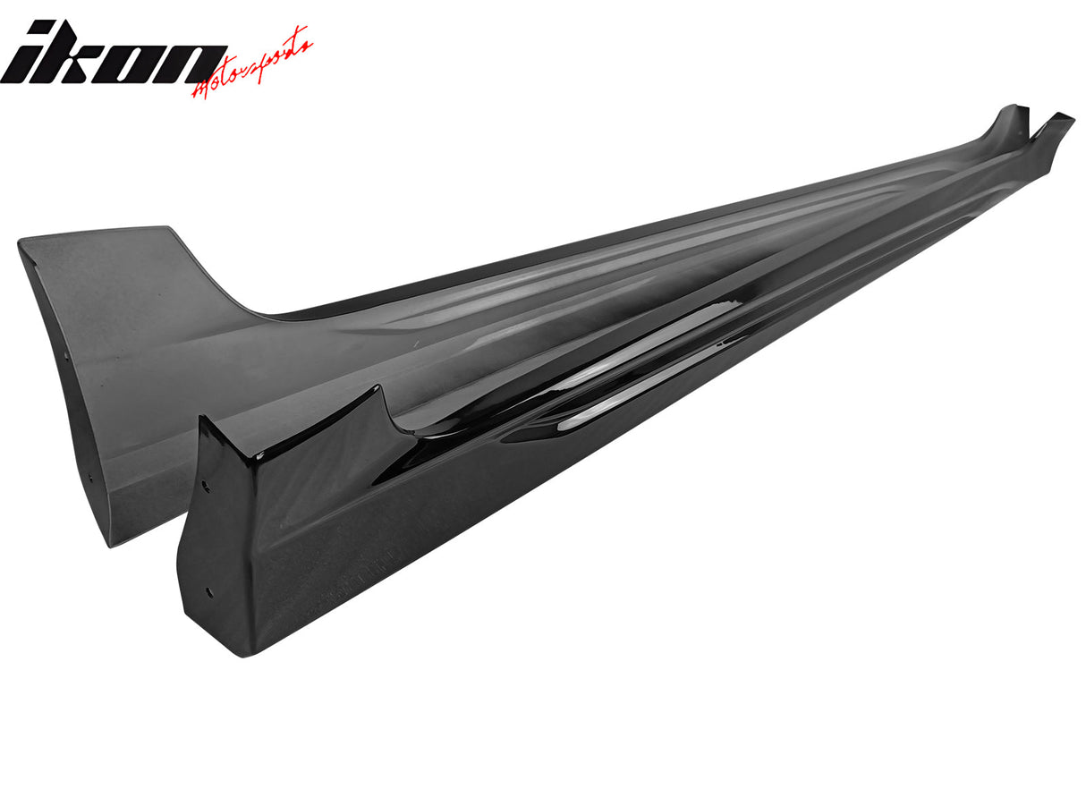 2019-2025 Toyota Corolla M Style Gloss Black Side Skirts Rocker Pannel