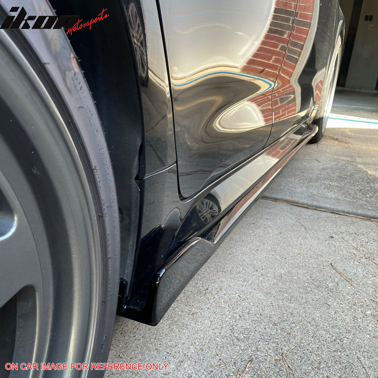 2019-2025 Toyota Corolla T Style Matte Black Side Skirts Rocker Pannel