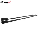 2019-2025 Toyota Corolla T Style Matte Black Side Skirts Rocker Pannel