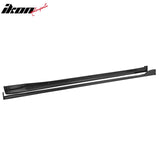 2019-2025 Toyota Corolla T Style Matte Black Side Skirts Rocker Pannel