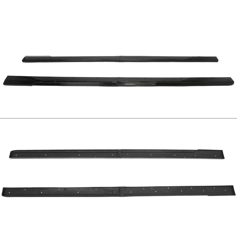 2023-2026 Toyota GR Corolla AS Style Gloss Black Side Skirts PP Pair