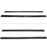 2023-2026 Toyota GR Corolla AS Style Gloss Black Side Skirts PP Pair
