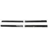 2023-2026 Toyota GR Corolla AS Style Gloss Black Side Skirts PP Pair
