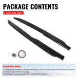 2023-2026 Toyota Prius & Prius Prime AR Style Gloss Black Side Skirts Extension ABS