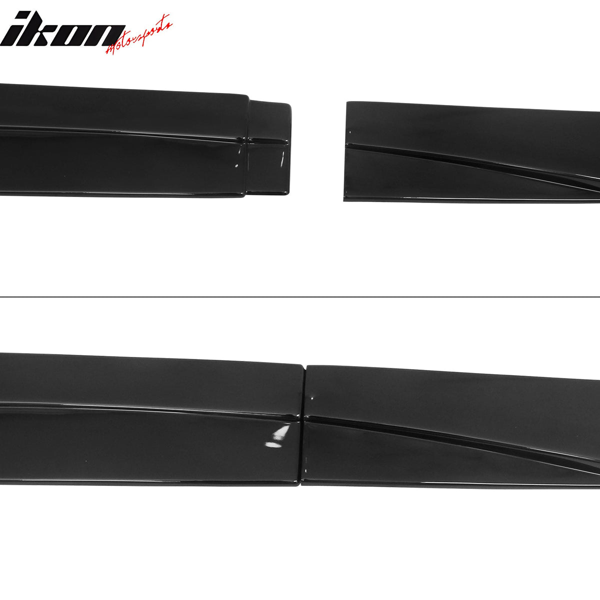 2023-2026 Toyota Prius & Prius Prime AR Style Gloss Black Side Skirts Extension ABS