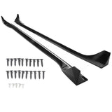 2017-2022 Tesla Model 3 IKON Style Side Skirts Rocker Panel ABS 4PC