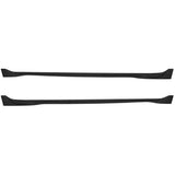 2017-2022 Tesla Model 3 IKON Style Side Skirts Rocker Panel ABS 4PC