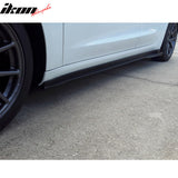 2017-2024 Tesla 3 IKON Style Side Skirts Extension PP