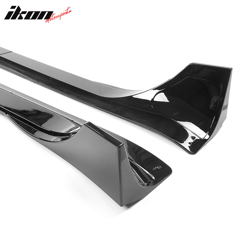 Side Skirts for 2020-2024 Tesla Model Y ABS Plastic Rocker Panel