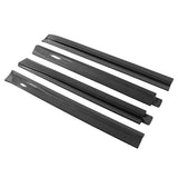 2020-2024 Tesla Model Y Carbon Fiber Print Side Skirt Rocker Panel ABS
