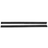 2020-2024 Tesla Model Y Matte Black Side Skirts Rocker Panel Lip ABS