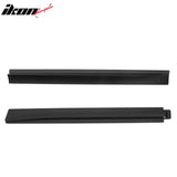 2020-2024 Tesla Model Y Matte Black Side Skirts Rocker Panel Lip ABS