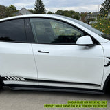 2020-2024 Tesla Model Y IKON V3 Style Gloss Black Side Skirts Lip ABS