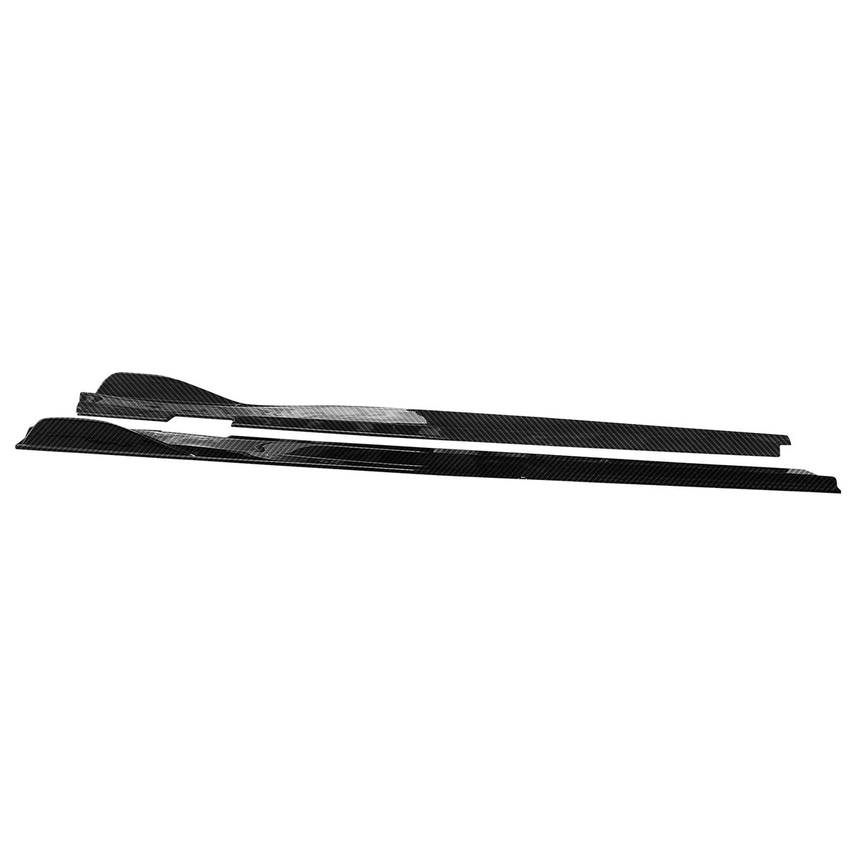 2022-2026 Toyota GR86 Subaru BRZ V2 Side Skirts Carbon Fiber Print ABS