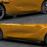 2020-2025 Toyota GR Supra A90 MZ Speed Side Skirts Gloss Carbon Fiber