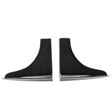 Universal 6.5 x 2.5 V2 Style Winglet For Side Skirt Extensions PP 2PC