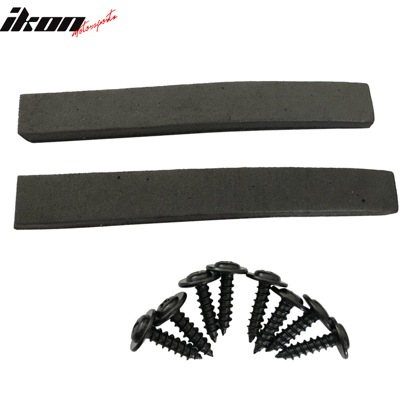 Fits 13 Nissan Altima Carbon Texture Side Skirts Ext Bottom Line Pair