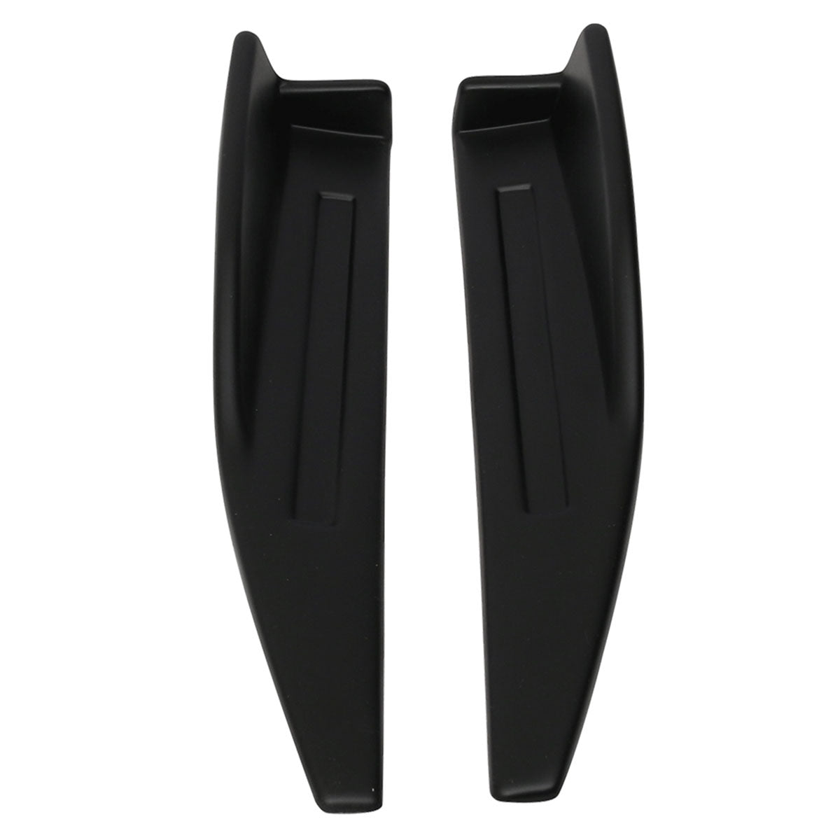 Universal V3 Style 2PCS Side Skirts Rocker Panel Winglet Splitters PP