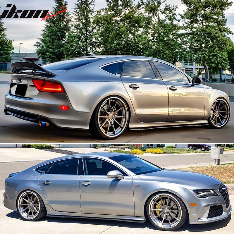 Universal 85.5 Inch IKON V3 Side Skirts Extension Pair PP