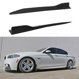 Universal V5 Side Skirts Winglet Wind Blades Rocker Splitter PU 2PC