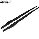 2017-2023 BMW G30 Flat Bottom Line Lip Carbon CF Side Skirt Extension