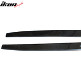 2012-2025 Tesla Model S Flat Bottom Line Lip CF Side Skirt Extension