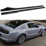 Universal 75 Inches Side Skirt Extension Splitter Lip Carbon Fiber CF