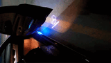 Universal 77.5" Type 1 Side Skirts Lighting Step Extension Aluminum