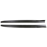 2013-2020 Lexus GS F Sport Matte Black Side Skirts Rocker Panel PP