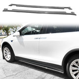 2016-2020 Tesla Model X MX Style Side Skirts Extensions Carbon Fiber