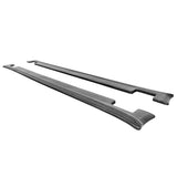 2016-2020 Tesla Model X MX Style Side Skirts Extensions Carbon Fiber