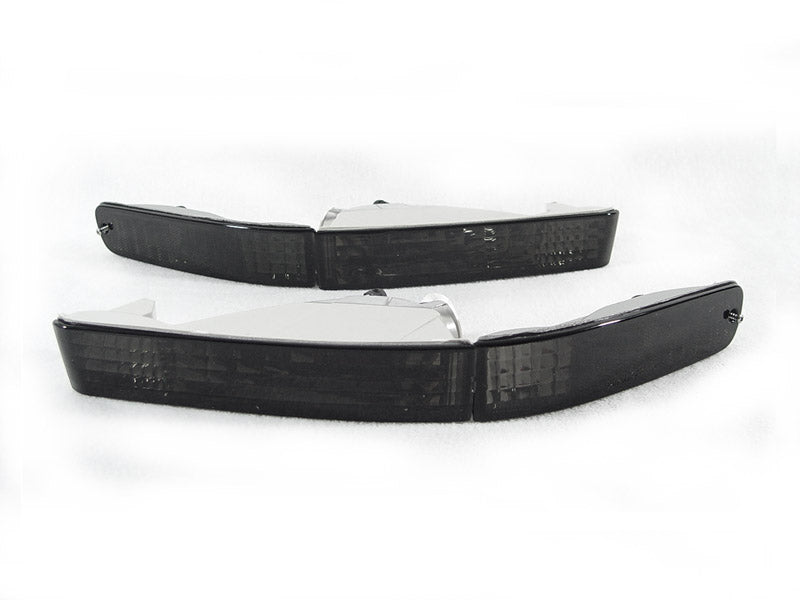 1992-1996 Honda Prelude Depo Smoke Bumper Lights
