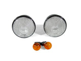 2007-09 Jeep Wrangler Jk Clear Front Signal Lights