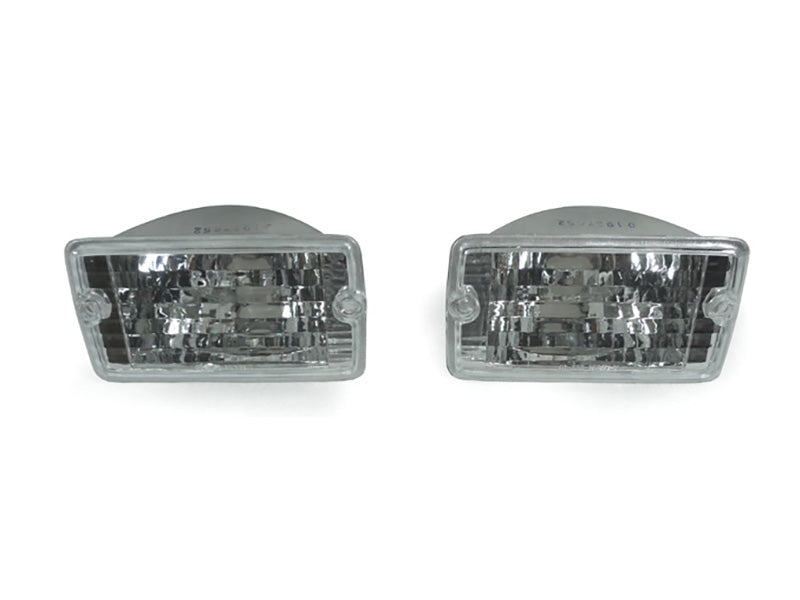 1997-2006 Jeep Wrangler TJ Crystal Clear Bumper Signal Lights
