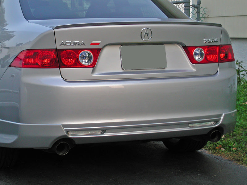 2004-2008 Acura TSX Crystal Clear Rear Bumper Reflector