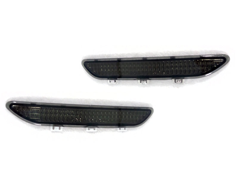 2004-2006 Bmw E46 2d/Cabrio Crystal Smoke Front Bumper Reflector