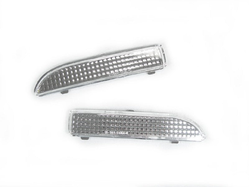 1999-2003 Bmw E46 2d/Cabrio Crystal Clear Rear Bumper Reflector