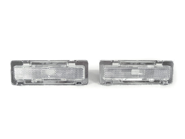 1985-1992 Chevy Camaro Front Clear Bumper Side Marker Lights