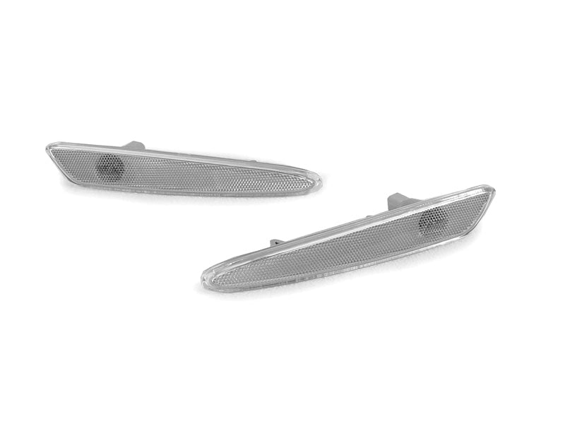 2005-2010 Chevrolet Corvette Front Clear Bumper Side Marker Lights