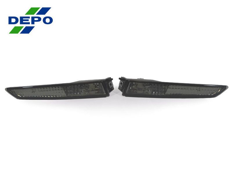 2010-2012 Ford Fusion Crystal Smoke Bumper Side Marker Light