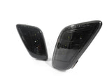 1997-2006 Jeep Wrangler TJ Black Smoke White LED Side Marker Lights