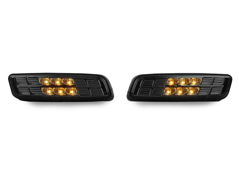 2000-2005 Lexus IS300/GS300/GS400/GS430 Crystal Smoke Amber LED Side Markers