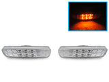 1999-2003 Lexus RX300 Crystal Clear Amber LED Front Bumper Side Marker