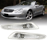2003-2006 Mercedes R230 SL-Class Crystal Clear Front Bumper Light