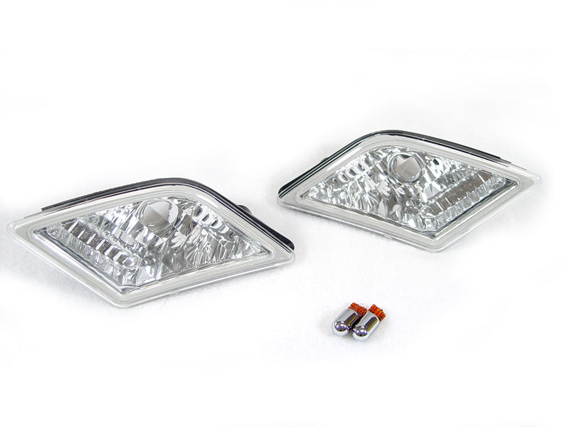 2008-2011 Mercedes W204 C-Class Clear Bumper Lights