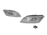 2012-2014 Mercedes W204 Clear Bumper Side Marker Lights