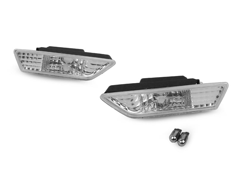 2012-2014 Mercedes W218 CLS Class Clear Bumper Side Marker Lights