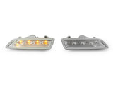 2006-2011 Mercedes W219 Cls-Class Clear Amber Led Front Bumper Side Marker Light