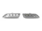 2006-2011 Mercedes CLS-Class Clear White LED Front Bumper Side Marker Light
