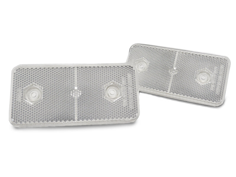 1990-2014 Mercedes G Class Clear Bumper Side Marker - Pair